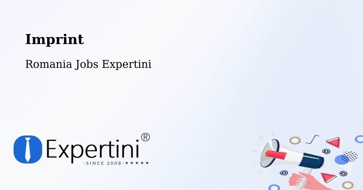 Imprint – Tilişca - Romania Jobs Expertini